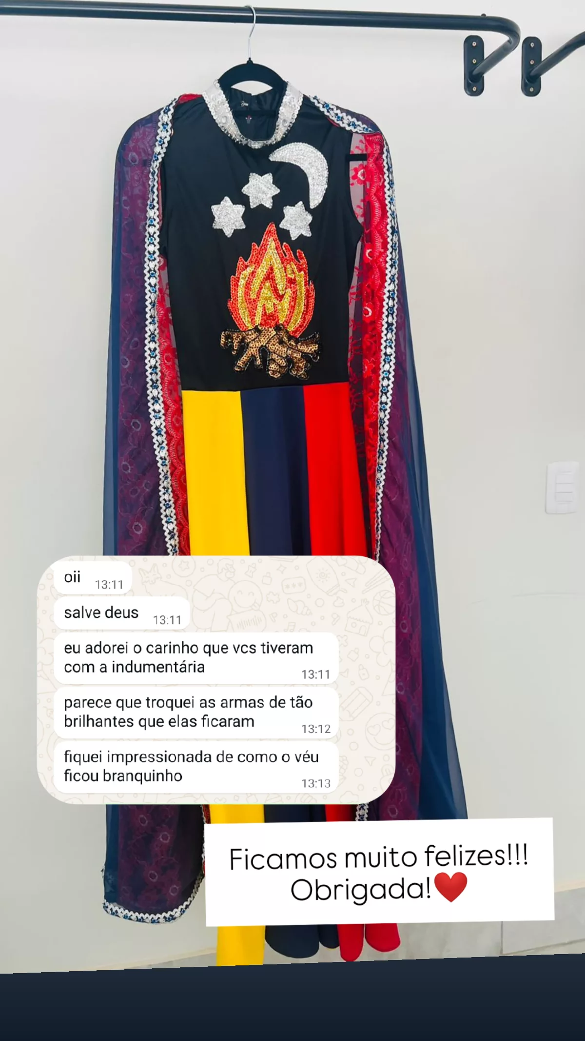 Depoimento de cliente da Lavanderia do Jaguar
